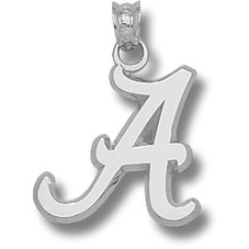 University of Alabama Crimson Tide Sterling Silver Pendant