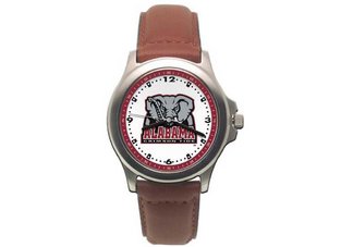 University of Alabama Crimson Tide Ladies Leather Watch