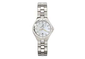 University of Alabama Crimson Tide Ladies Stainless Steel Watch
