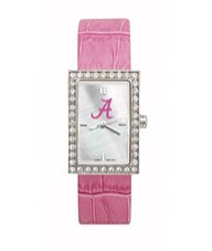 University of Alabama Crimson Tide Ladies Leather Watch