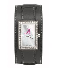 University of Alabama Crimson Tide Ladies Leather Watch
