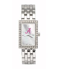 University of Alabama Ladies Stainless Steel Starlette Watch University of Alabama Crimson Tide Ladies Stainless Steel Watch