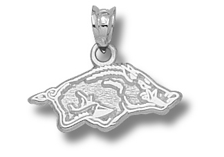 University of Arkansas Razorbacks Sterling Silver Pendant