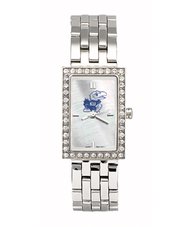 University of Kansas Jayhawks Ladies Stainless Steel Watch
