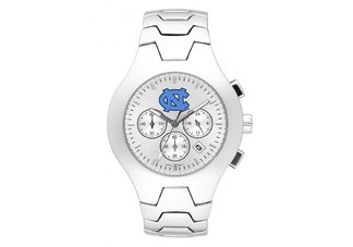 University of North Carolina Tar Heels Mens Stainless Steel Watch