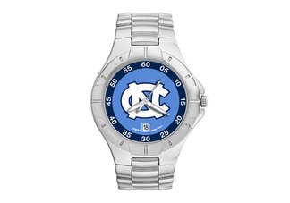University of North Carolina Tar Heels Mens Stainless Steel Watch