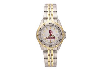 University of Oklahoma Sooners Ladies Stainless Steel Watch