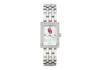 University of Oklahoma Sooners Ladies Stainless Steel Watch
