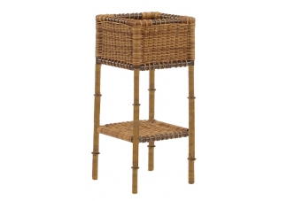 Wicker Straight Planter