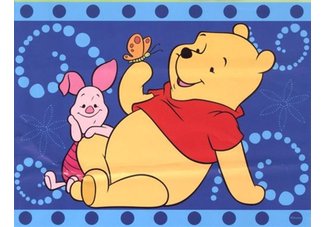 Winnie the Pooh with Piglet Rug