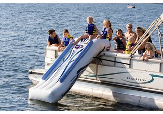 Pontoon Slide Water Trampoline