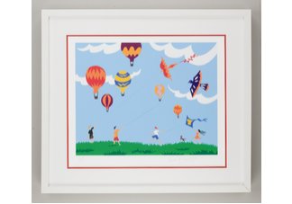 Go Fly A Kite" limited edition framed print by Pierre H. Matisse