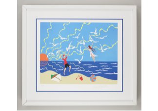 La Joie de Vivre" limited edition framed print by Pierre H. Matisse