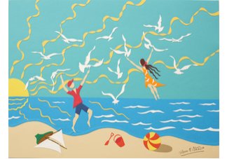 La Joie de Vivre" limited edition print by Pierre H. Matisse - unframed