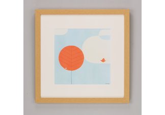 Citrus Grove I" framed art
