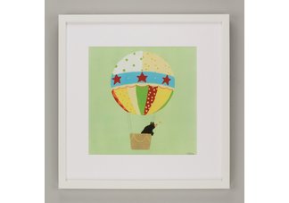 Up, Up & Away I" framed art