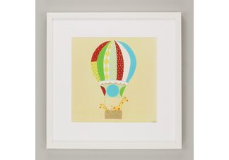 Up, Up & Away II" framed art