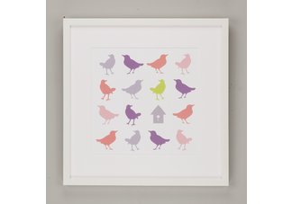 Birds" Animal Sudoku series framed art