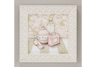 Perfume" Posh Powder Room series framed art