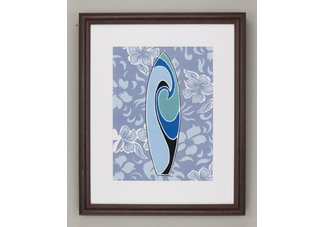 Endless Summer II" framed art