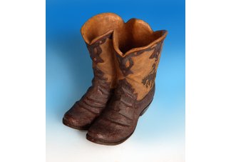 Double Boot Planter