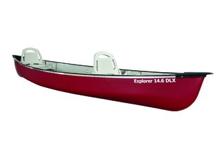 Explorer 14.6 DLX Red Assembled CANOE