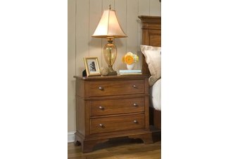 American Classics 3 Drawer Nightstand