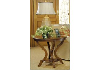 cherry lamp table