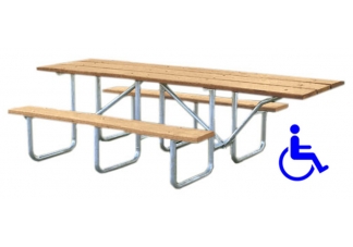 ADA Recycled Plastic Picnic Table