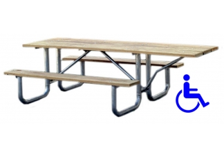ada, handicap, picnic table, wooden picnic tables, commercial picnic tables