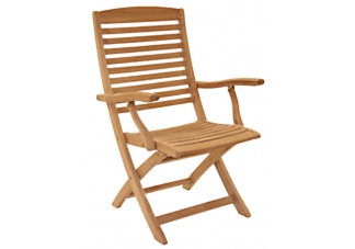 Admiral Folding Teak Chair