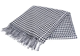 Alabama Game Day Black & White Houndstooth Wrap