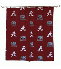 Alabama Printed Shower Curtain Cover 70
