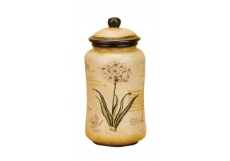 Yellow Iris Small Jar