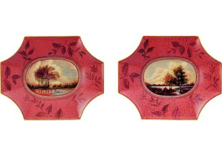 Red River Plates - Set of Two