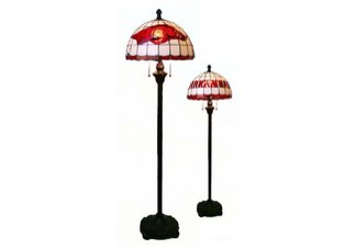 University of Arkansas Razorbacks Tiffany Floor Lamp