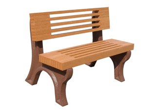 Elite 4 Backed Bench
