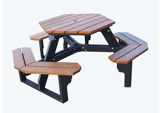 Econo-Mizer Hexagon Table