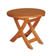 TERRACE MATES ASPEN Folding End Table / Round