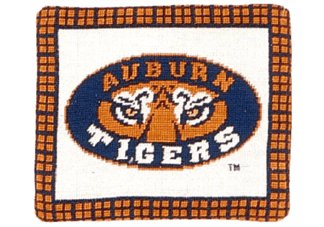 auburn tigers throw pillow