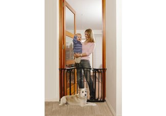 Hallway Security Gate - Black