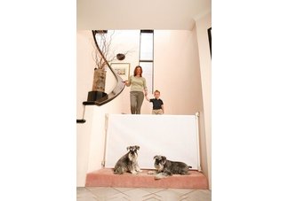Retractable Gate - White