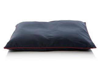 5 Star Pet Bed Blue with Red Piping