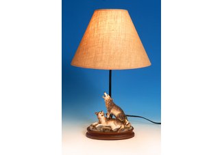 Wolf Lamp