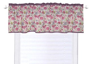 Babykins Blooming Garden Valance