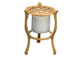 Bamboo Candle/Plant Stand