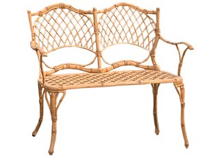 44 inch Bamboo Loveseat
