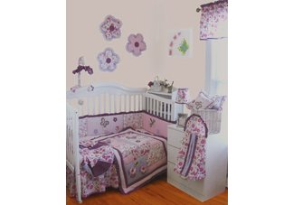 Babykins Blooming Garden Baby Bedding set