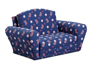 Boston Red Sox Sleep Over Sofa