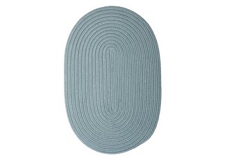 Boca Raton - Federal Blue Outdoor Braided Rug